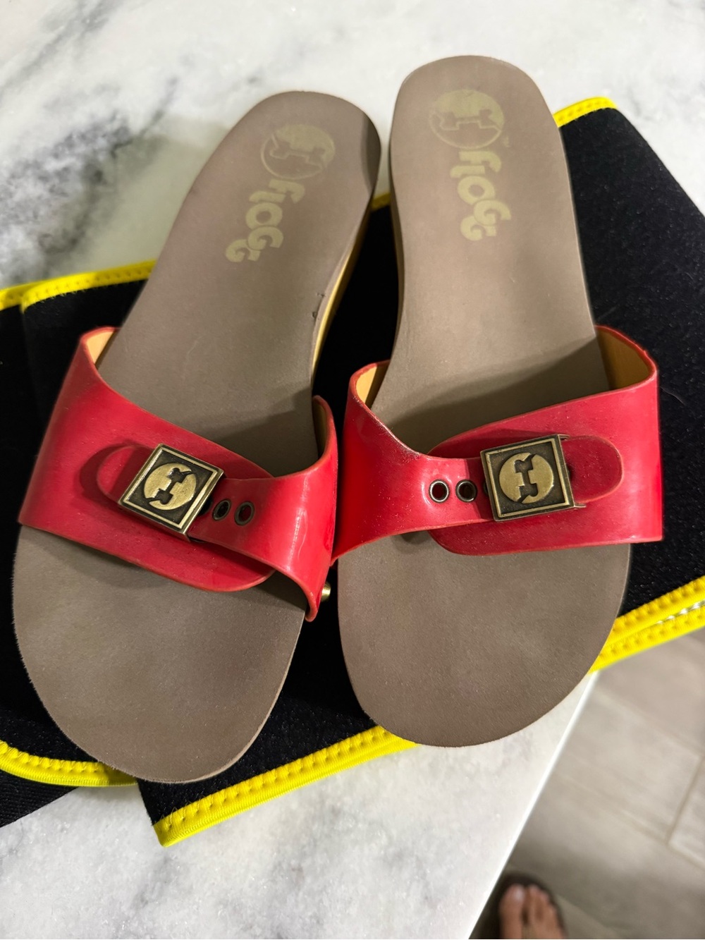 Flogg Red Nikita Platform Sandal Sz 8-1/2
